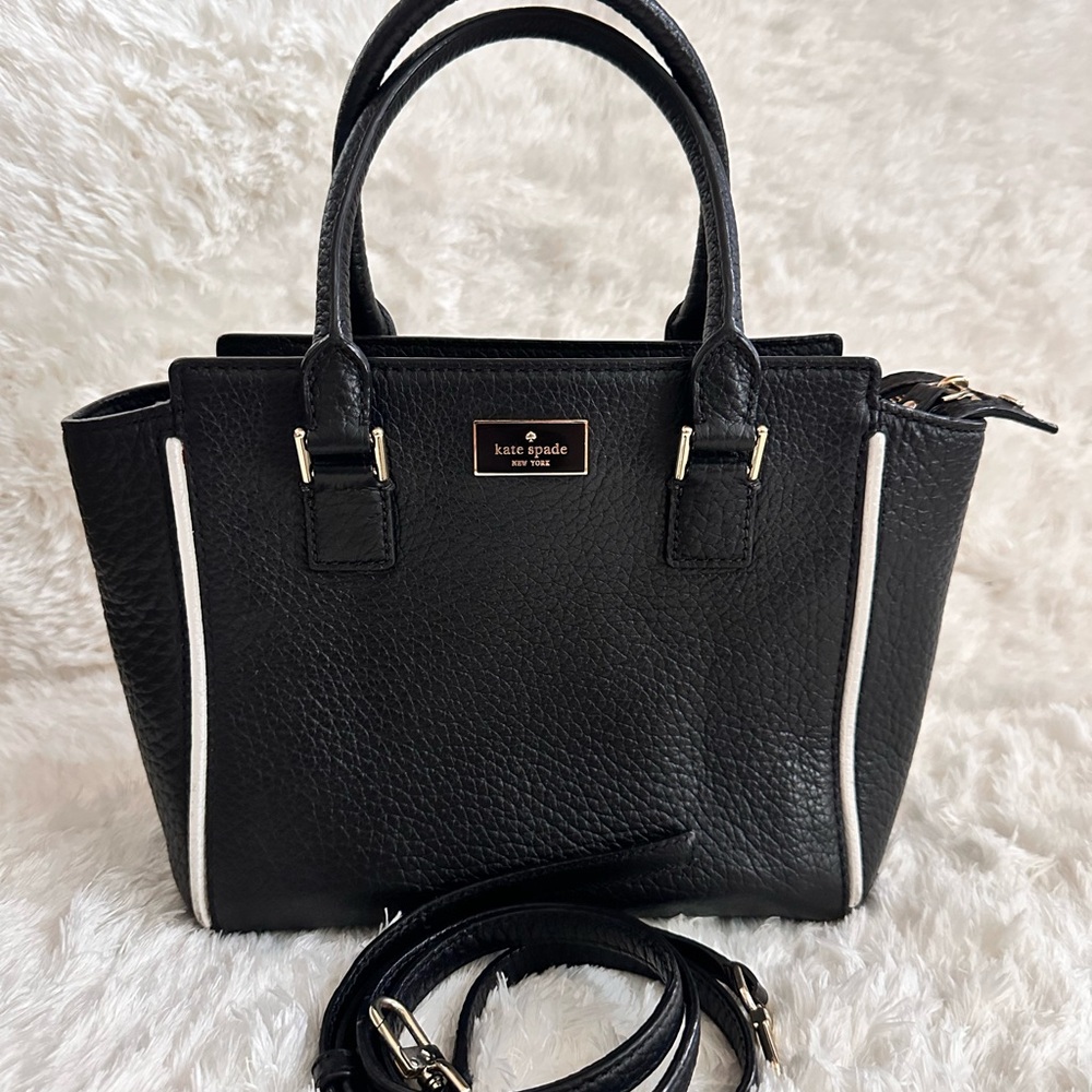 Kate Spade NY Marga Prospect Place Pebble Leather Satchel/Crossbody